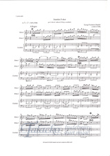 Triová sonáta F dur HWV 405: B-STOCK